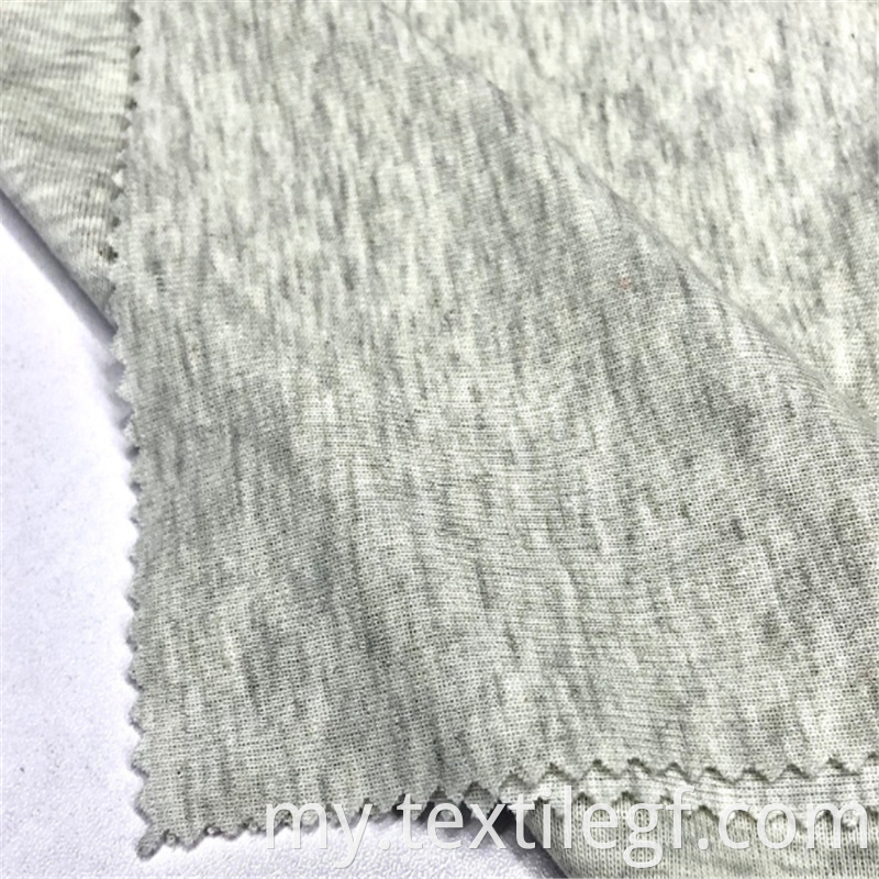 Gray CVC 1×1 Rib Knitting Fabric (2)